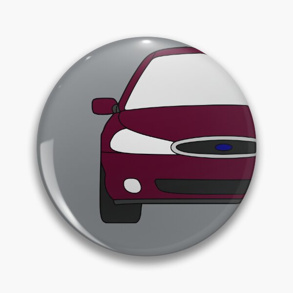 Item preview, Ford Mondeo Mk2 front squared aubergine designed and sold by EdimDesign.
