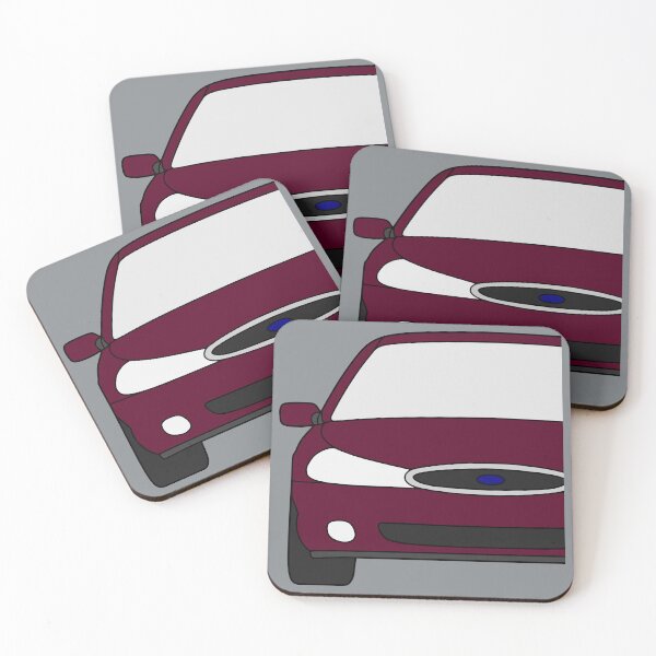 Item preview, Ford Mondeo Mk2 front squared aubergine designed and sold by EdimDesign.