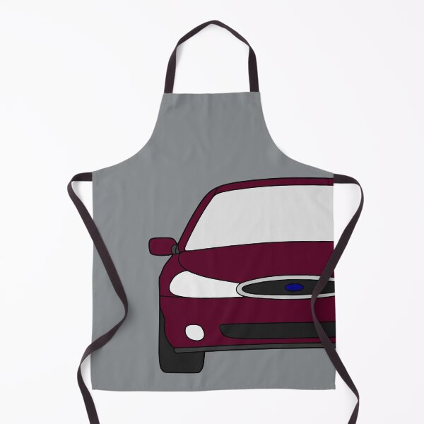 Item preview, Ford Mondeo Mk2 front squared aubergine designed and sold by EdimDesign.