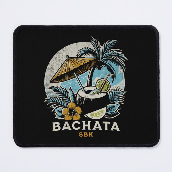 Item preview, Bachata Summer Pool Party Retro Vintage Style Tropical Beach Cocktail | Bachata Kizomba Salsa designed and sold by SimpleCosyLifee.