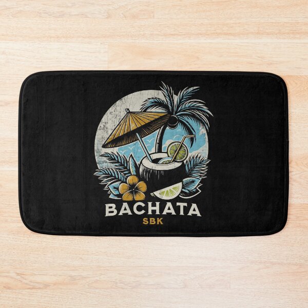 Item preview, Bachata Summer Pool Party Retro Vintage Style Tropical Beach Cocktail | Bachata Kizomba Salsa designed and sold by SimpleCosyLifee.