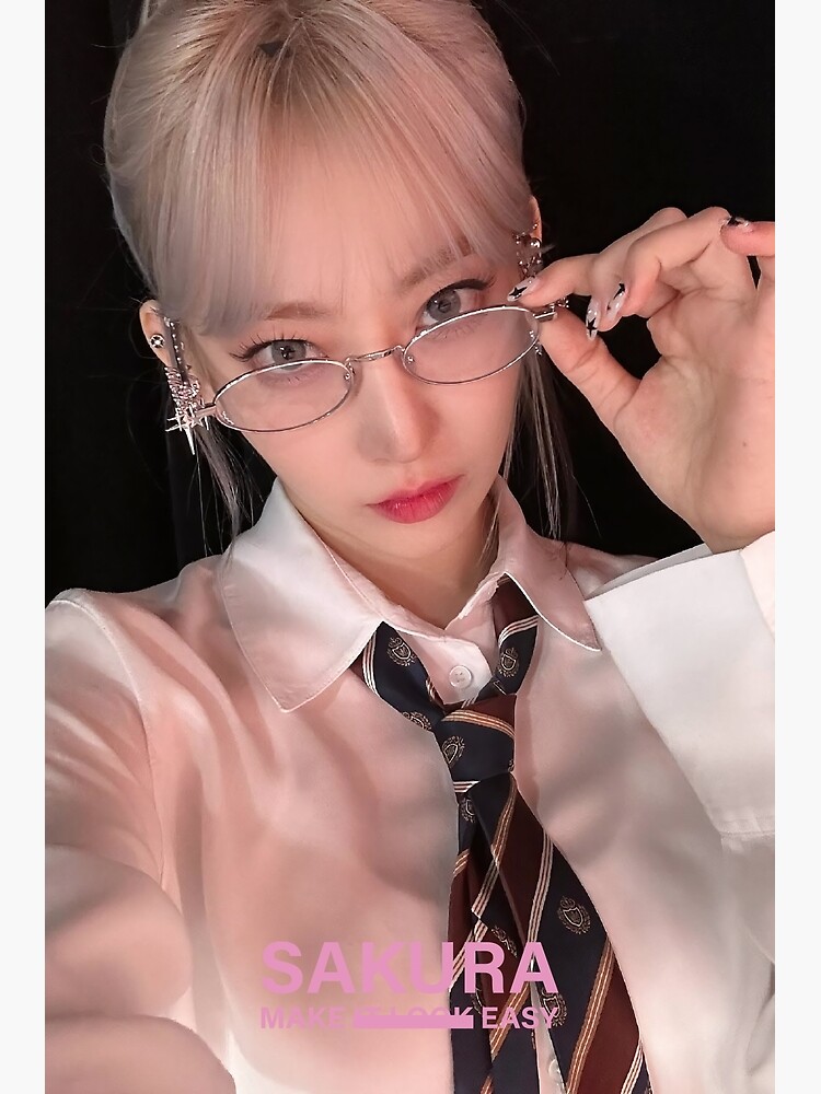 Le Sserafim easyラキドロSAKURA LE SSERAFIM SAKURA / EASY Broadcast / Photocard PC