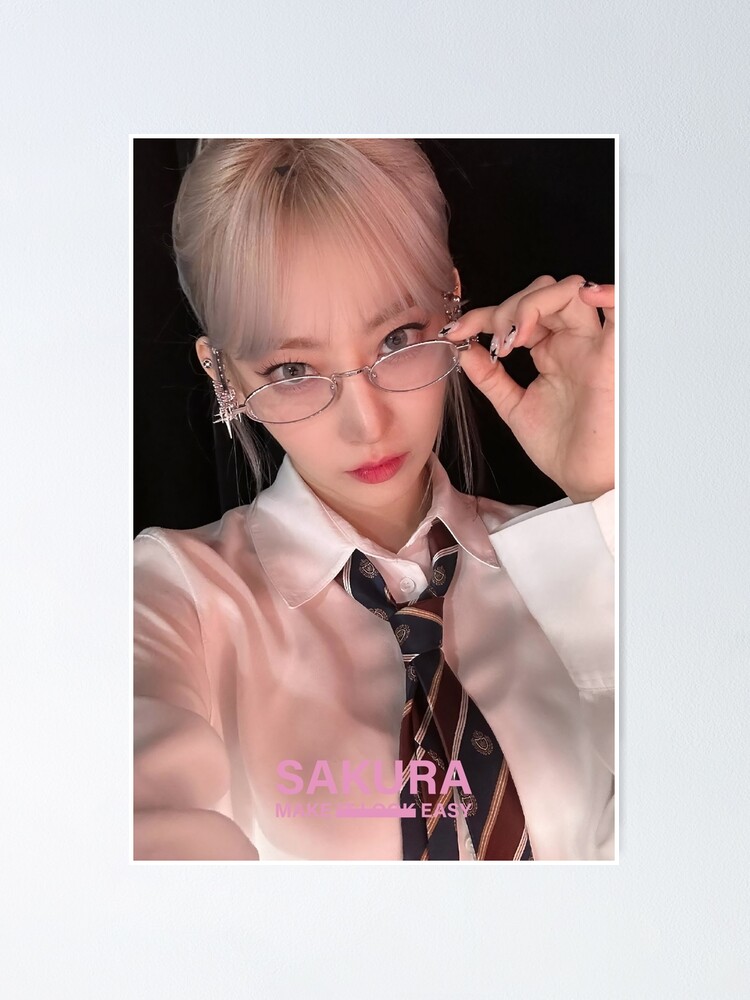 Le Sserafim easyラキドロSAKURA LE SSERAFIM SAKURA / EASY Broadcast / Photocard PC