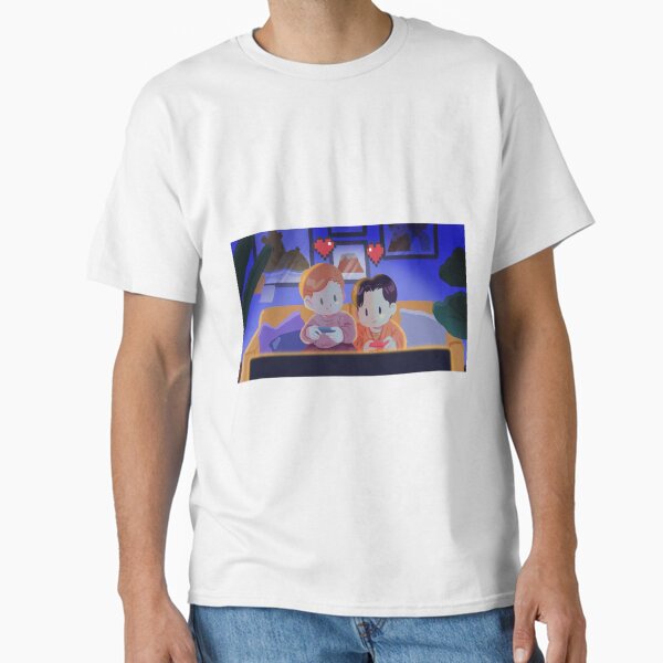 Video Games Players with Lofi Vibes - Gay Art Classic T-Shirt