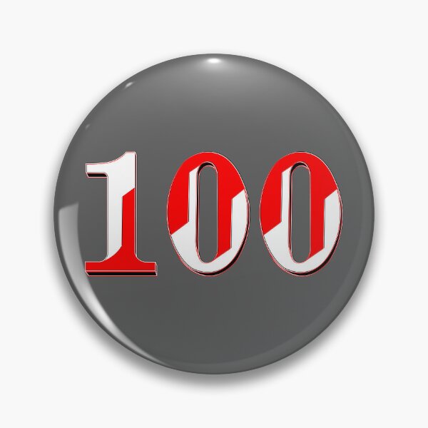 Item preview, number  one hundred digit 100 order sequence team member age designed and sold by 4rpixs.