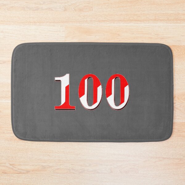 Item preview, number  one hundred digit 100 order sequence team member age designed and sold by 4rpixs.