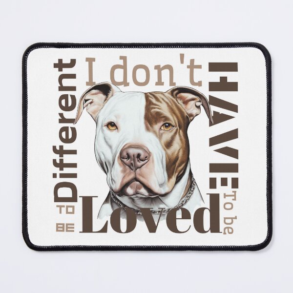 Item preview, Pitbull portre | Being loved designed and sold by Twinmommy Store.