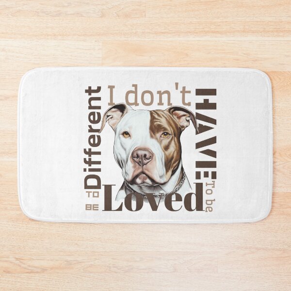 Item preview, Pitbull portre | Being loved designed and sold by Twinmommy Store.