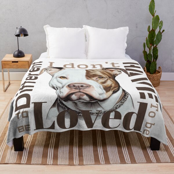 Item preview, Pitbull portre | Being loved designed and sold by Twinmommy Store.
