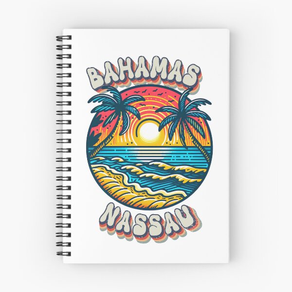 Item preview, Bahamas Nassau Beach Drawing art, for bahamas lover designed and sold by Kondi-Art.