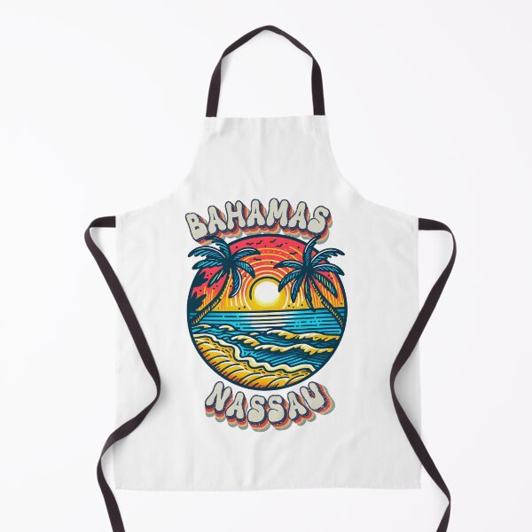 Item preview, Bahamas Nassau Beach Drawing art, for bahamas lover designed and sold by Kondi-Art.