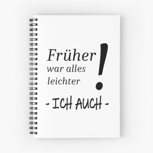 Artikelvorschau, Früher war alles leichter ... entworfen und verkauft von ARTmanhART.
