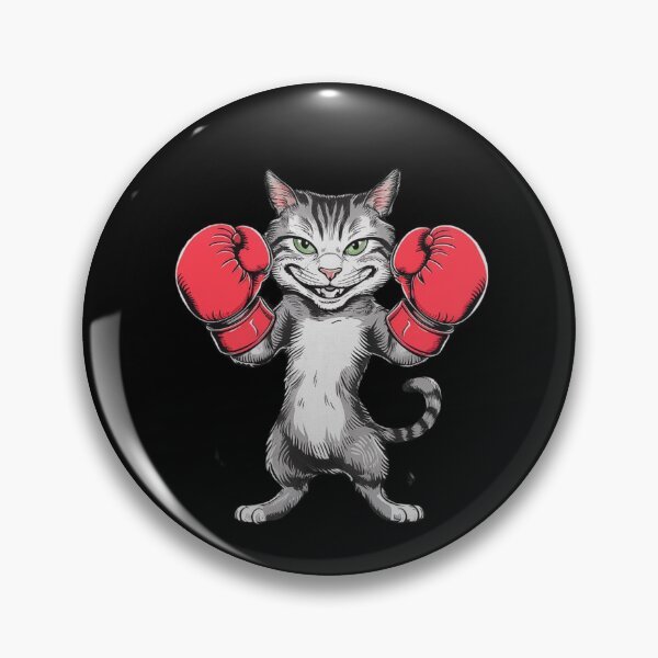 Item preview, Funny Kickboxing Or Boxing Boxer Cat designed and sold by love3617.