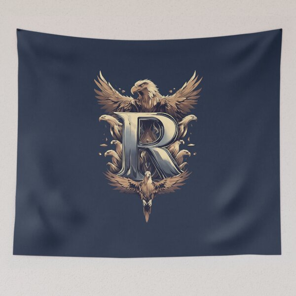 Item preview, Eagles and the letter R - Fantasy designed and sold by Fenay Designs.