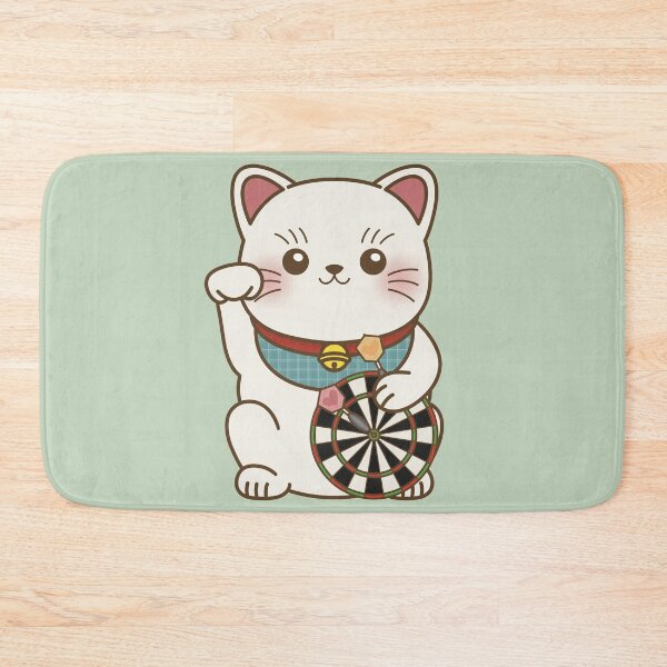 Item preview, Lucky Cat Loves Darts! designed and sold by love4darts.