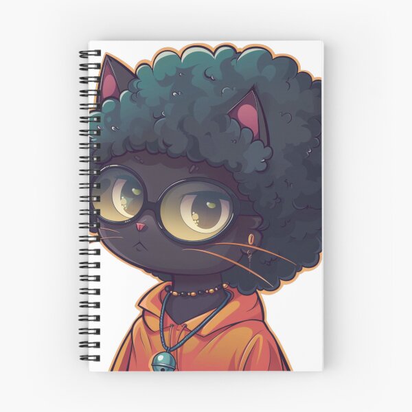 Item preview, Funky cat with afro  designed and sold by FlawlessDraft.