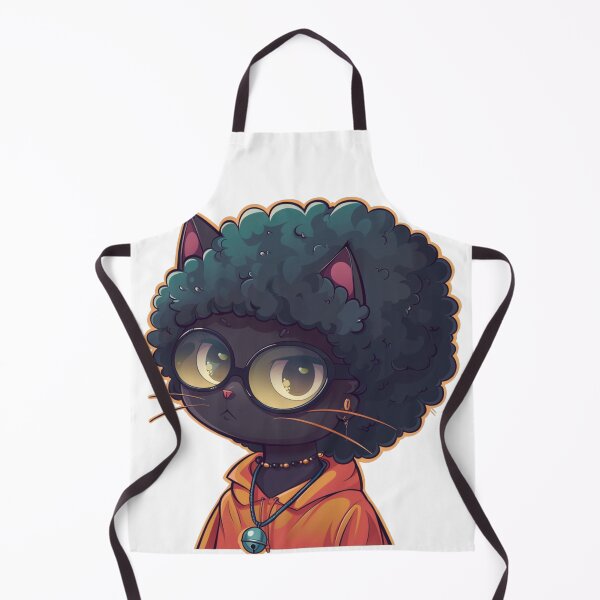 Item preview, Funky cat with afro  designed and sold by FlawlessDraft.