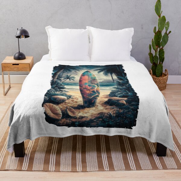 Artikelvorschau, Einsamkeit beim Surfen entworfen und verkauft von Angry Swan Designs.