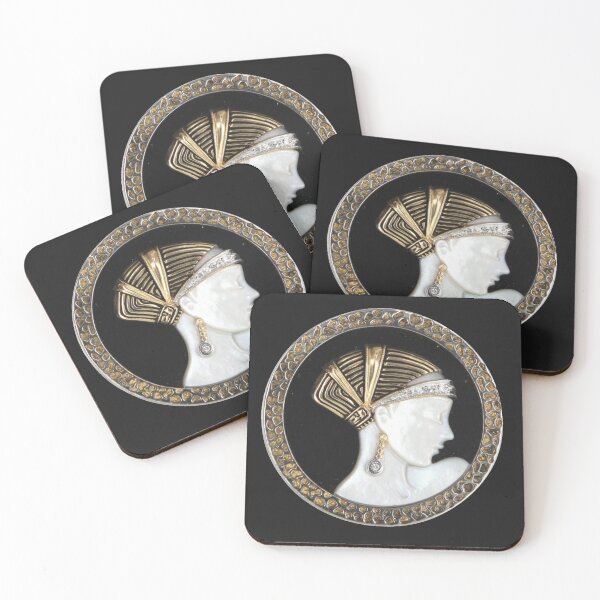 Item preview, Erte vintage art deco pin designed and sold by CJVisions.