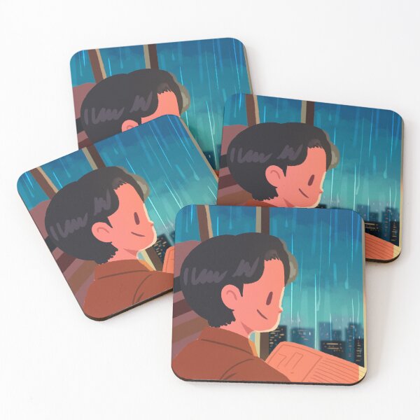 Item preview, Acogedora lectura en días lluviosos - Arte gay designed and sold by Simon Ip.