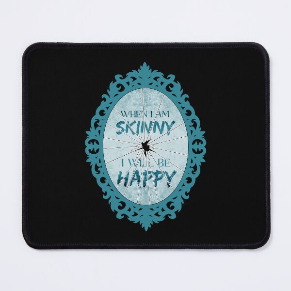 Item preview, Anorexia Recovery Mirror | Eating Disorders Awareness designed and sold by ObsidianDaz.