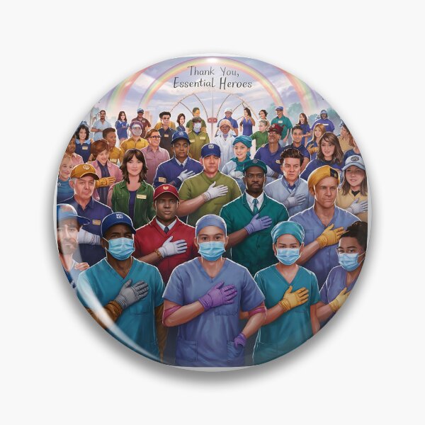 Item preview, Heroes Among Us: Honoring Essential Workers designed and sold by KNAA.
