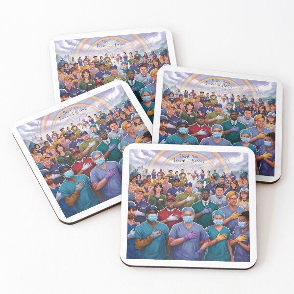 Item preview, Heroes Among Us: Honoring Essential Workers designed and sold by KNAA.