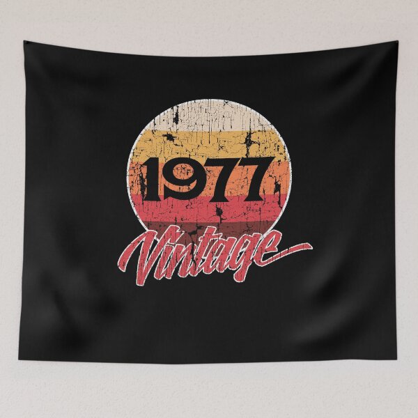 Item preview, 41th Birthday 70s Vintage Retro 1977 Gift 1977s designed and sold by roarr.