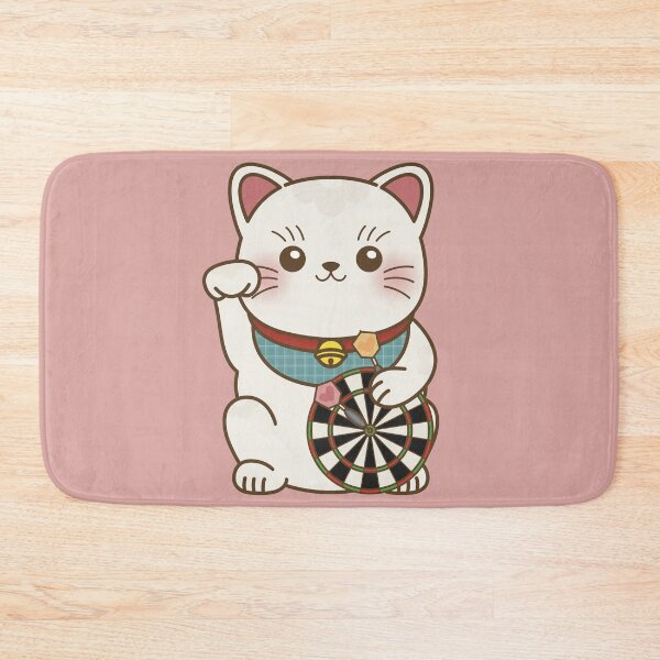 Item preview, Lucky Cat Loves Darts! designed and sold by love4darts.