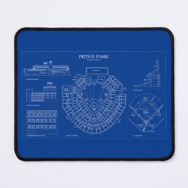 Item preview, PETCO Park - Blueprint designed and sold by BGALAXY.