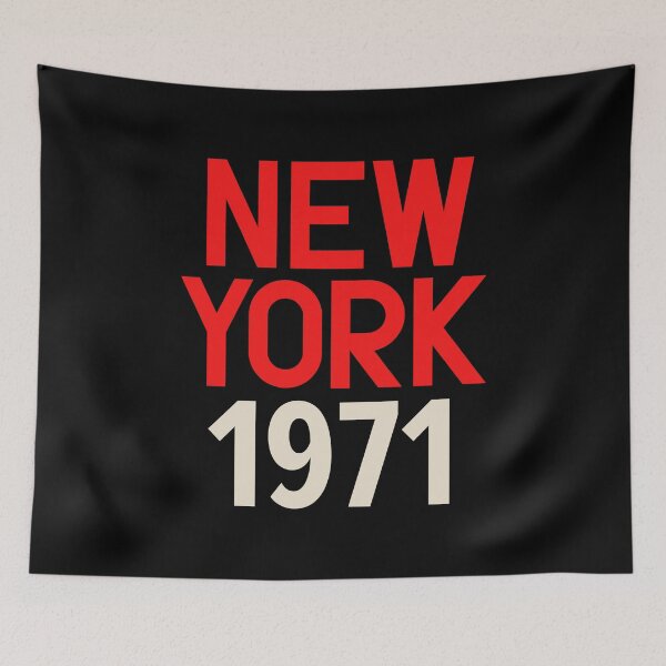 Item preview, New York Birth Year Series: Retro Vibes - NYC 1971 designed and sold by Boogosh.