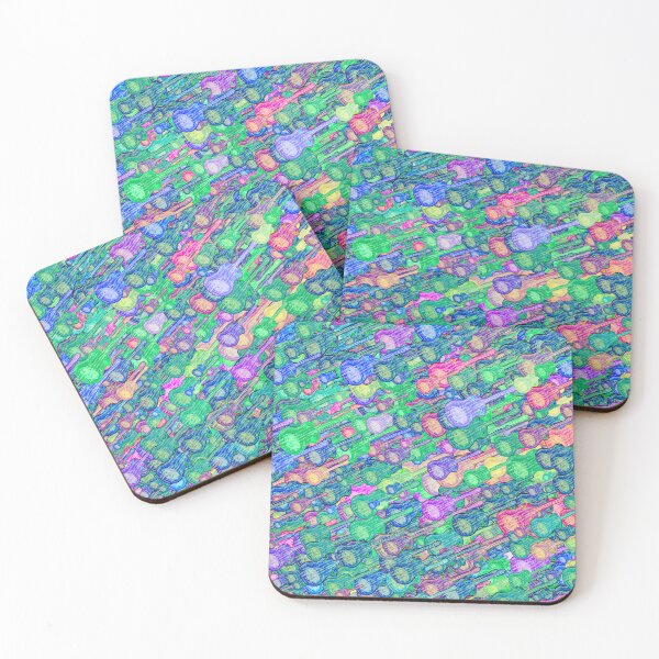 Item preview, Vibrant Strings Guitar Motif Drawing Pattern designed and sold by DFLC Prints.