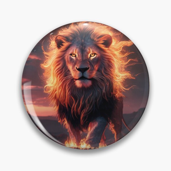 Item preview, Lion of Judah on Fire designed and sold by RWCarpenter.