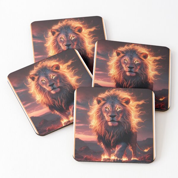 Item preview, Lion of Judah on Fire designed and sold by RWCarpenter.