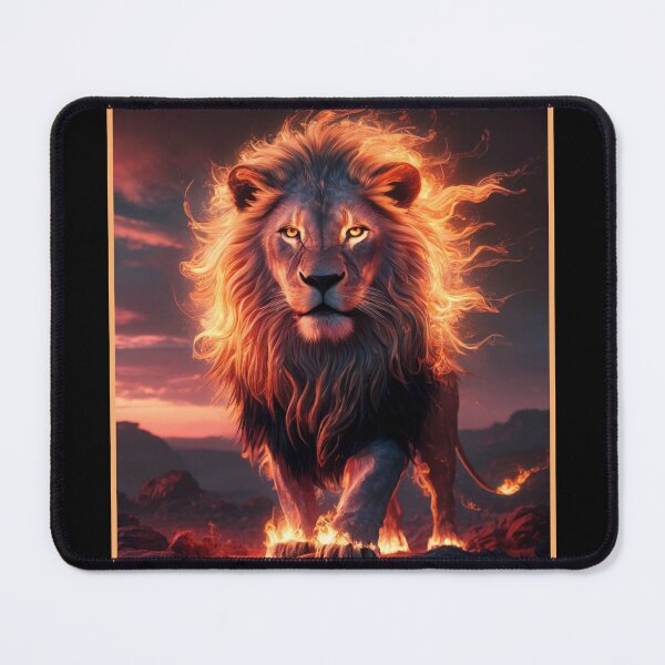 Item preview, Lion of Judah on Fire designed and sold by RWCarpenter.