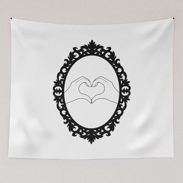 Item preview, Heart Shaped Hands in a Gothic Frame designed and sold by ObsidianDaz.