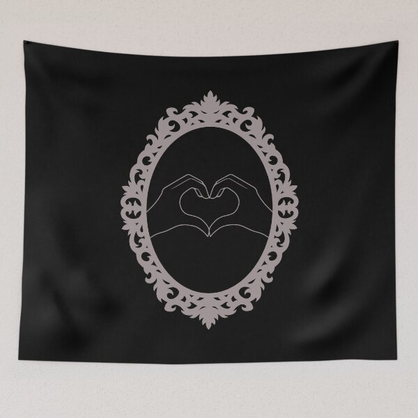 Item preview, Heart Shaped Hands in a Gothic Frame designed and sold by ObsidianDaz.