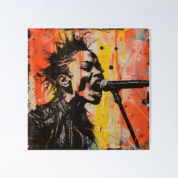 Item preview, Electric Expression of Musical Passion designed and sold by palmyst.
