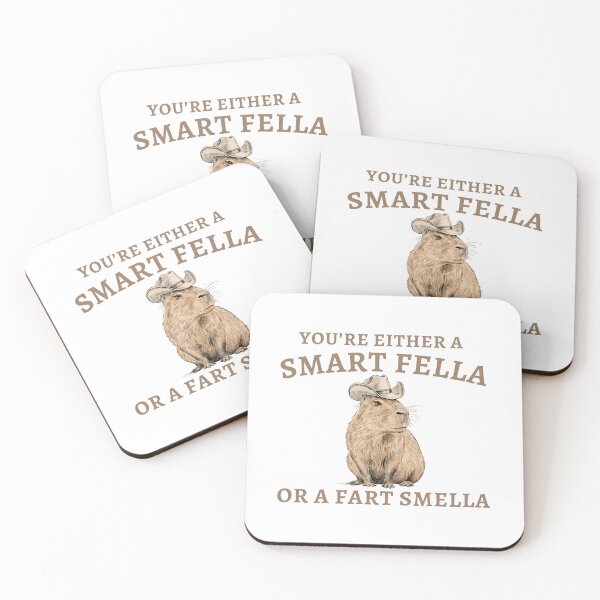 Item preview, Are You A Smart Fella Or Fart Smella Vintage Style designed and sold by MotivaChic.