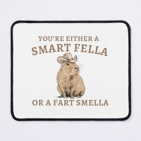 Item preview, Are You A Smart Fella Or Fart Smella Vintage Style designed and sold by MotivaChic.