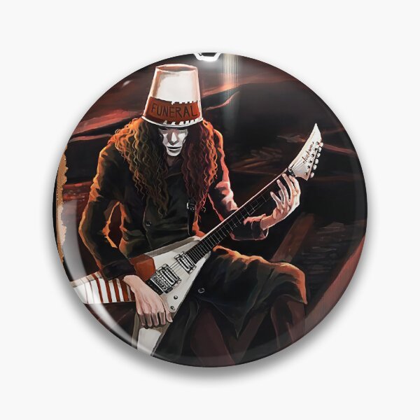 Item preview, Buckethead Art Buckethead Guitar designed and sold by Tia-tez.