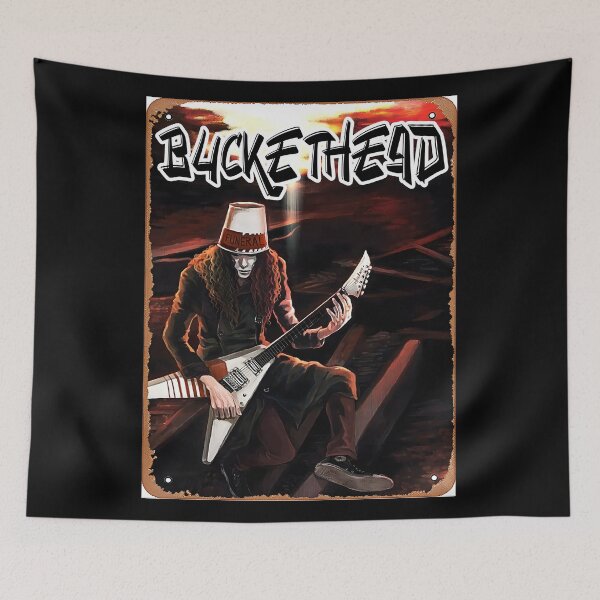 Item preview, Buckethead Art Buckethead Guitar designed and sold by Tia-tez.