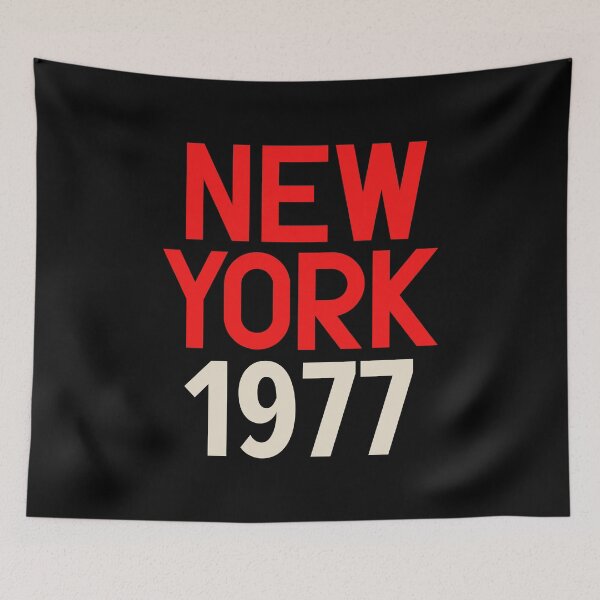 Item preview, New York Birth Year Series: Retro Vibes - NYC 1977 designed and sold by Boogosh.