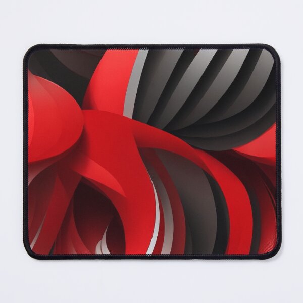 Item preview, Lines of Black and Red designed and sold by Myriam Iart.