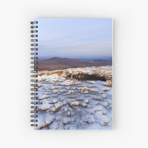 Hill Walking On Moylenanav Spiral Notebook