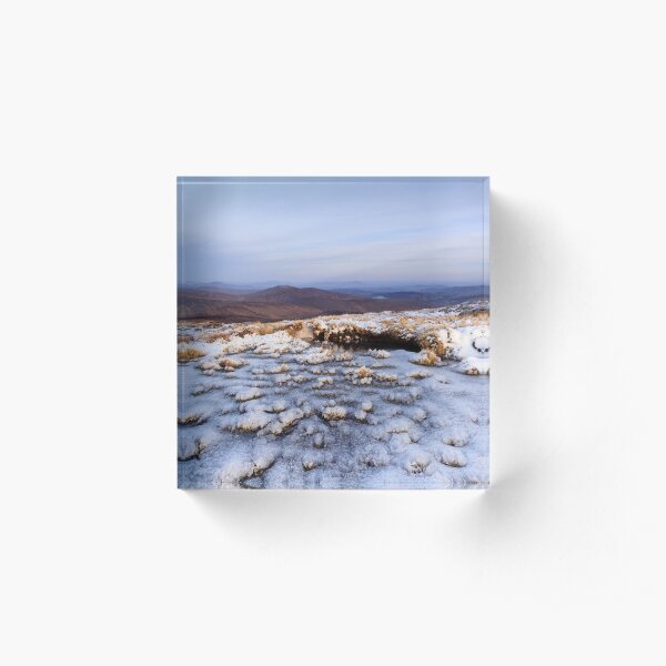 Hill Walking On Moylenanav Acrylic Block