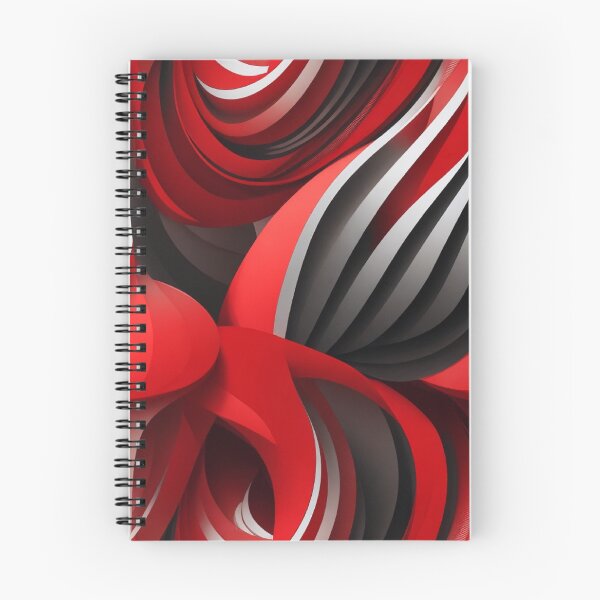 Item preview, Lines of Black and Red designed and sold by Myriam Iart.