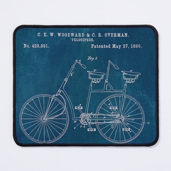 Item preview, Blueprint Tandem Bicycle Patent designed and sold by JoolyA.
