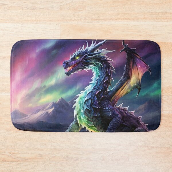 Item preview, Aurora Frost: Snow Dragon in Northern Lights designed and sold by MysticFable.