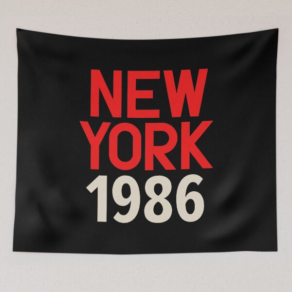 Item preview, New York Birth Year Series: Retro Vibes - NYC 1986 designed and sold by Boogosh.
